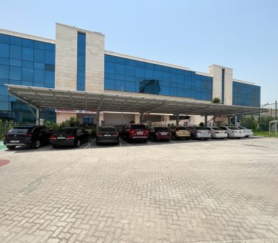 CUSTOMIZED CARPORT STRUCUTRE - DUBAI , UAE
