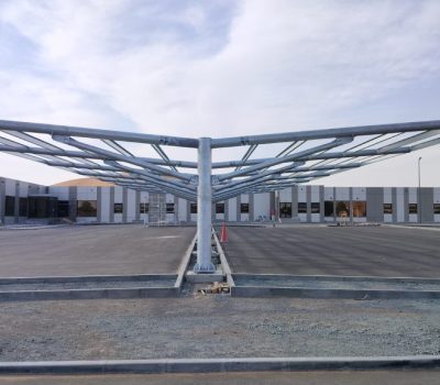 BRACED CARPARK STRUCTURE - AL AIN , UAE